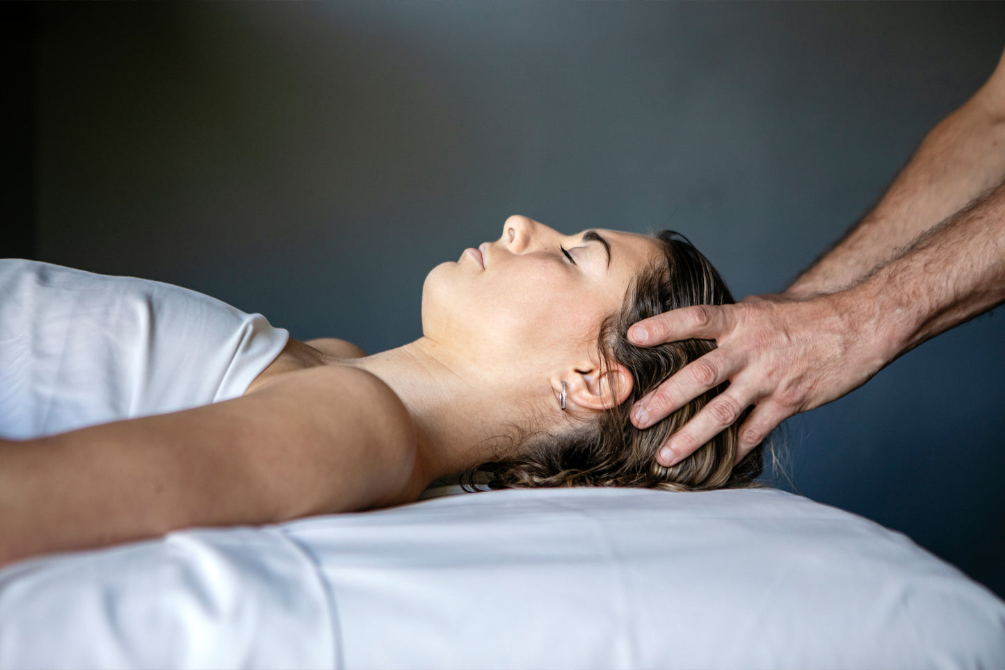 Massage avec soin capillaire